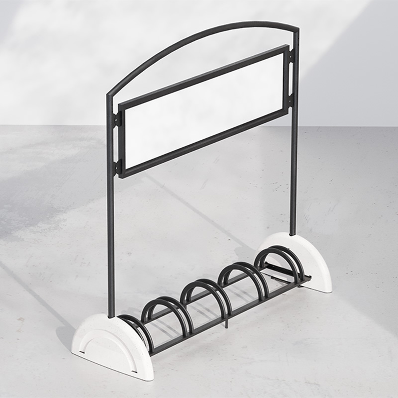 Rastel pentru biciclete cu afisaj UMM271 urban market srl