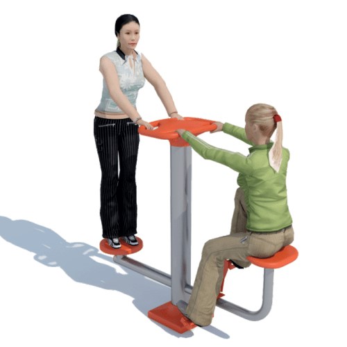 Aparat fitness Bicicleta si disc rotativ AF311