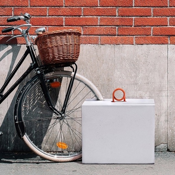 Rastel biciclete din beton armat