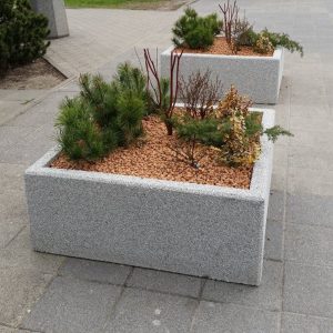 Jardiniera patrata din beton diferite marimi UM354