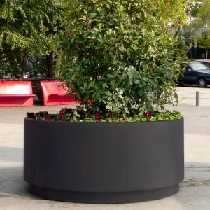 Jardiniera stradala din otel zincat UM576 amenajare oras