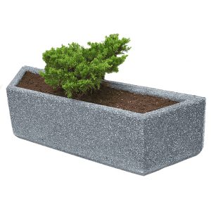 Jardiniera trapezoidala din beton UM349