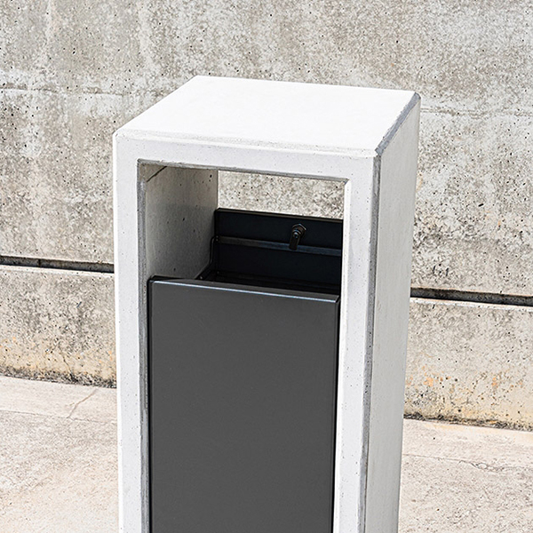 Cos stradal din beton si otel - imagine 2