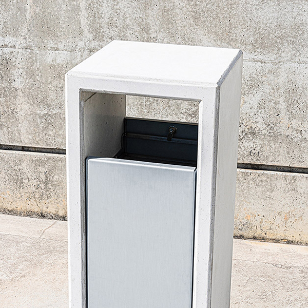 Cos stradal din beton si otel - imagine 2