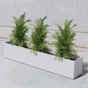 Jardiniera dreptunghiulara din beton UM865 mobilier urban