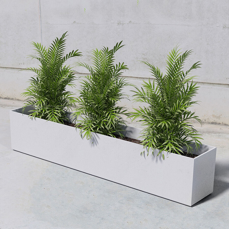 Jardiniera dreptunghiulara din beton UM865 mobilier urban