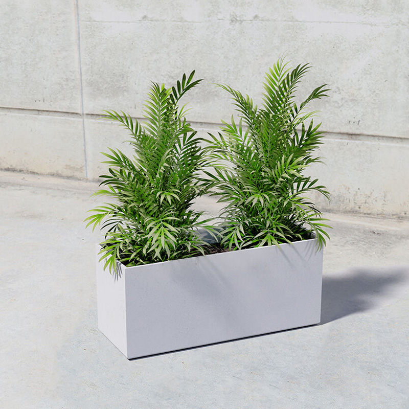 Jardiniera dreptunghiulara din beton UM870 fibra de sticla