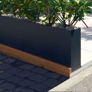 Jardiniera dreptunghiulara mare din beton armat UM877