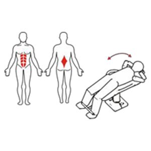 Aparat fitness Banca Abdomen si Spate AF211 utilizare miscare aer liber