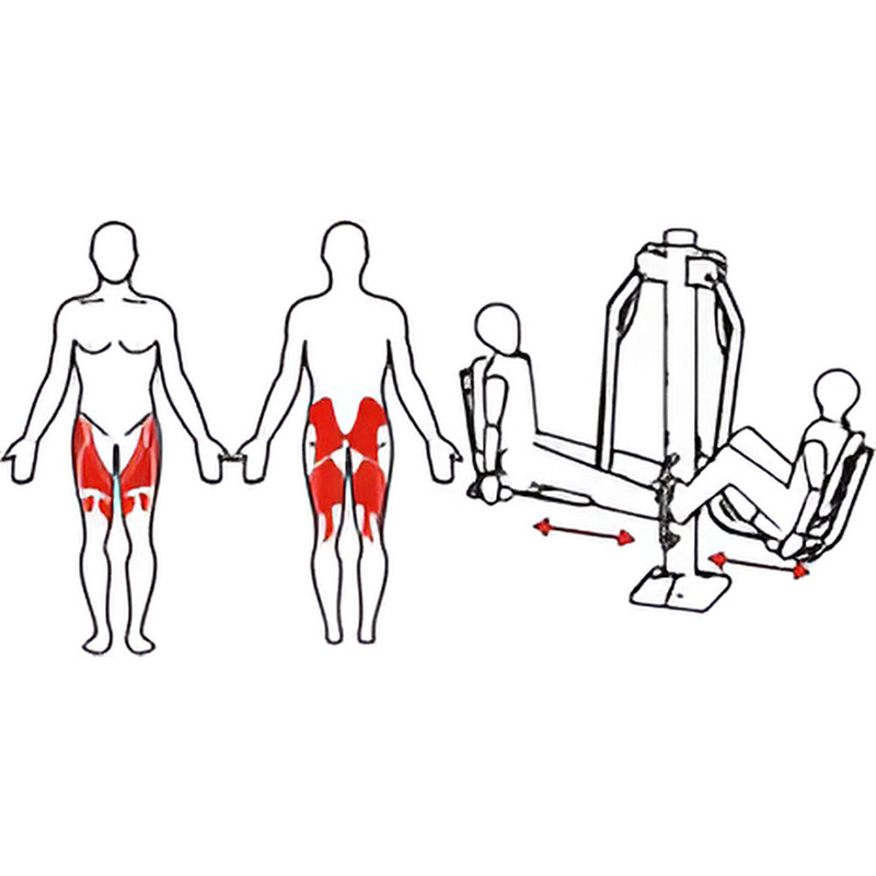 Aparat fitness Picioare si Fesieri AF200