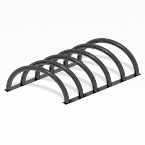 Rastel metalic pentru 5 biciclete UMM410