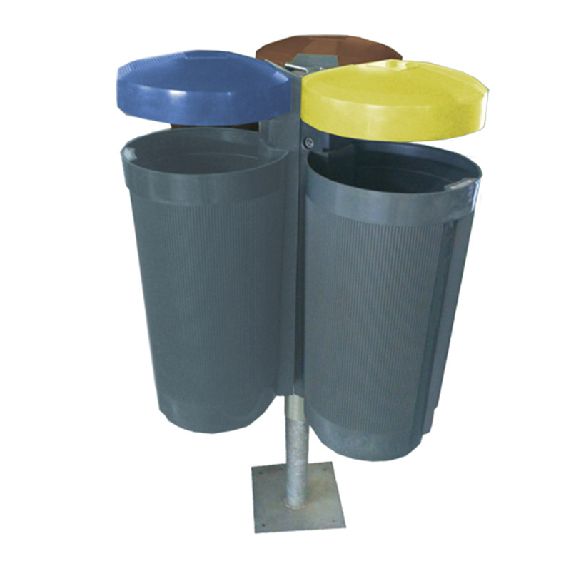 Set 3 cosuri gunoi colectare selectiva UM4750B HDPE