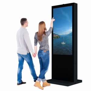 Totem digital de informare stradala UM5501 touchscreen
