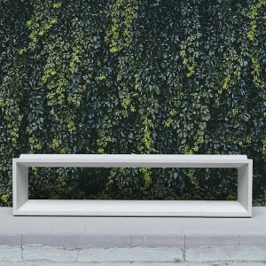 Banca stradala moderna din beton UM5180 urban market srl