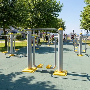 Aparat fitness exterior Ski AF301 parc sport