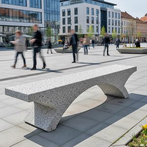 Banca stradala din beton M106 oras