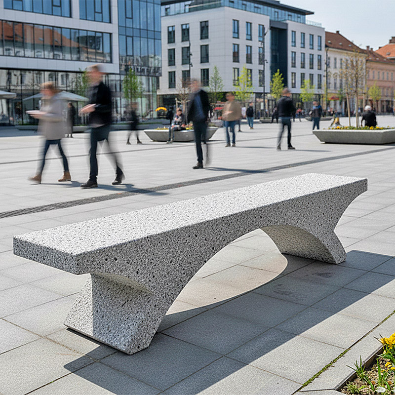 Banca stradala din beton M106 oras