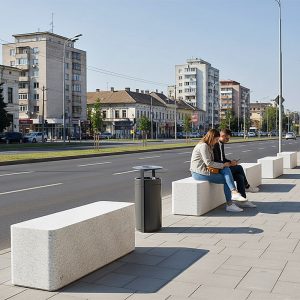 Banca stradala din beton M110 oras