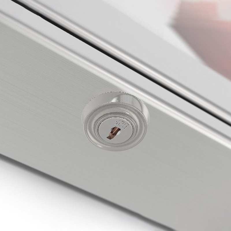 Panou stradal de informatii cu stalpi UM4810 incuietoare anti-vandal