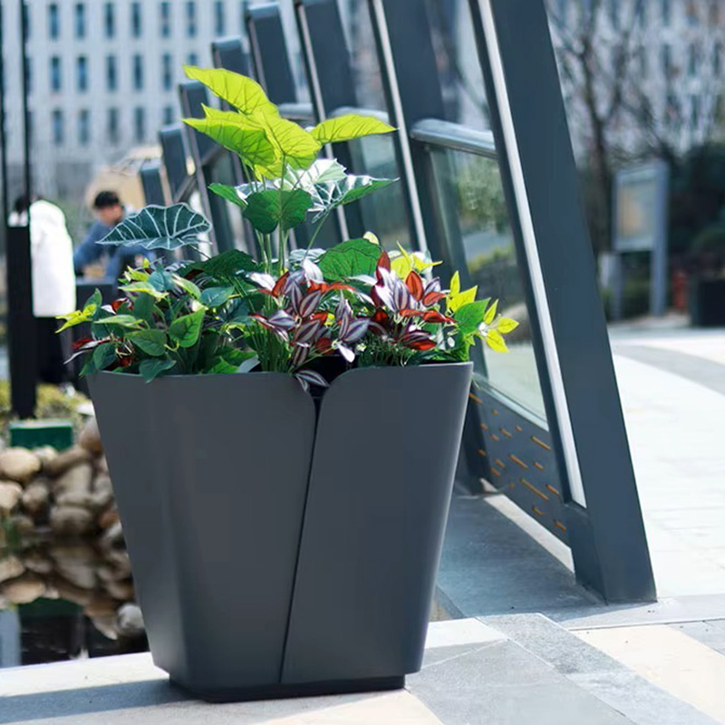 Ghiveci de plante din otel inoxidabil UMOT01