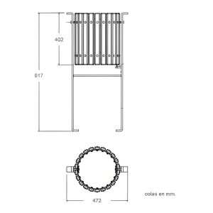 Cos stradal - UMK102, oferit de Urban Market SRL