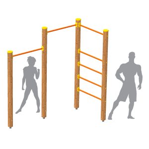 Ansamblu cu bare "Pull Up" - UMLG104, oferit de Urban Market