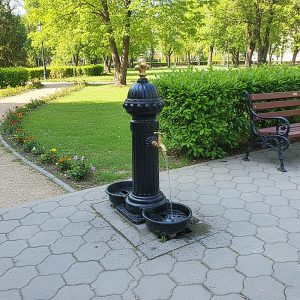 Cismea stradala din fonta UMH100 2 gratare