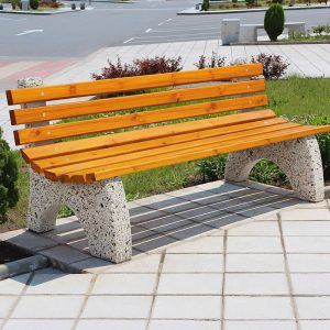 Banca stradala din beton cu spatar UMF100 oras