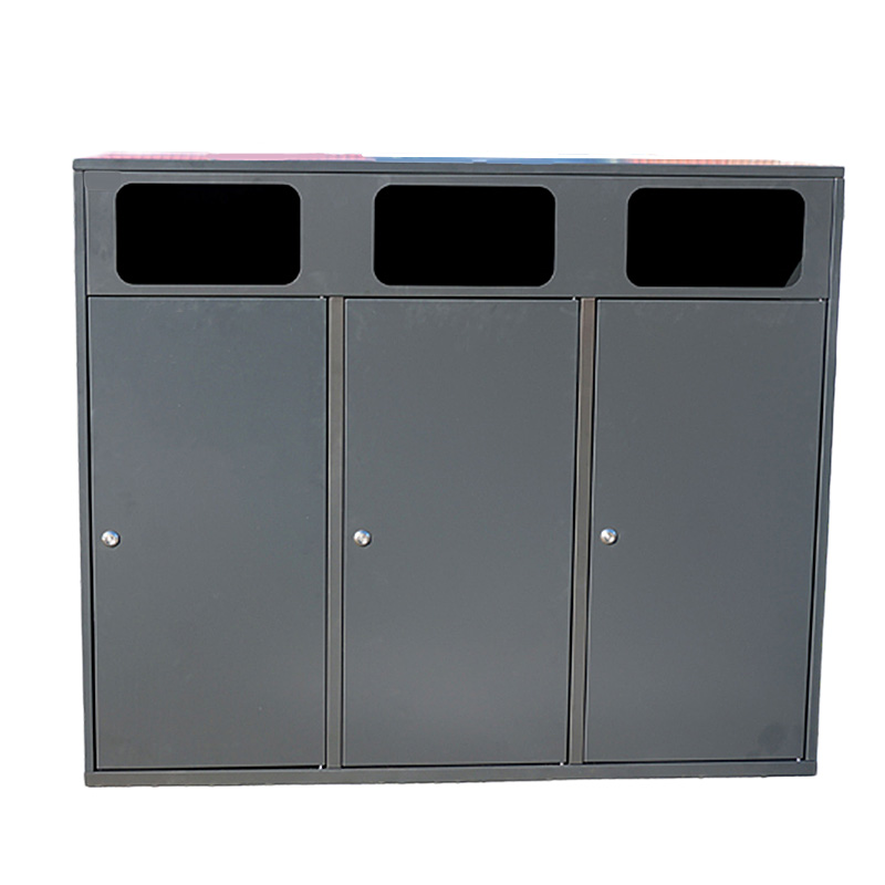 Cos colectare selectiva din otel UMA200 urban market srl