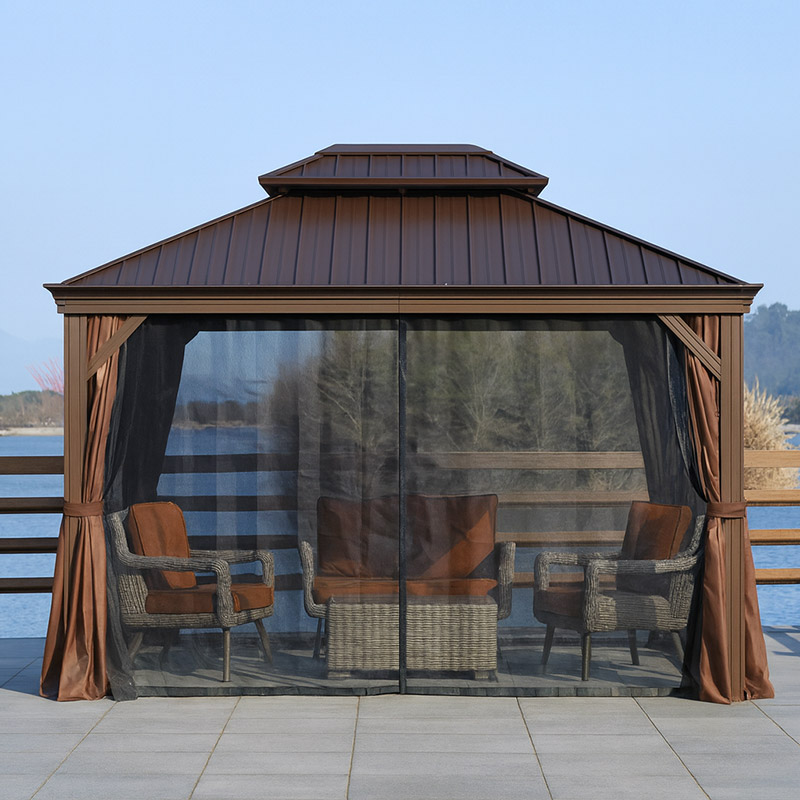 Foisor-Umbrar din aluminiu UMW06 plasa tantari