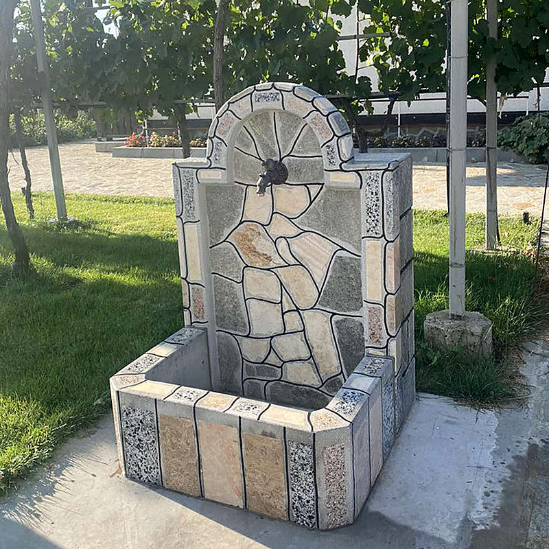 Fantana de gradina cu lavoar dreptunghiular UMR107