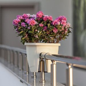 Ghiveci de flori suspendat pentru exterior UMSR102 Ghiveci flori pentru balustrada