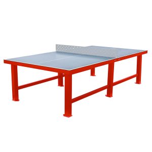 Masa de tenis pentru exterior ES821 vopsit rosu