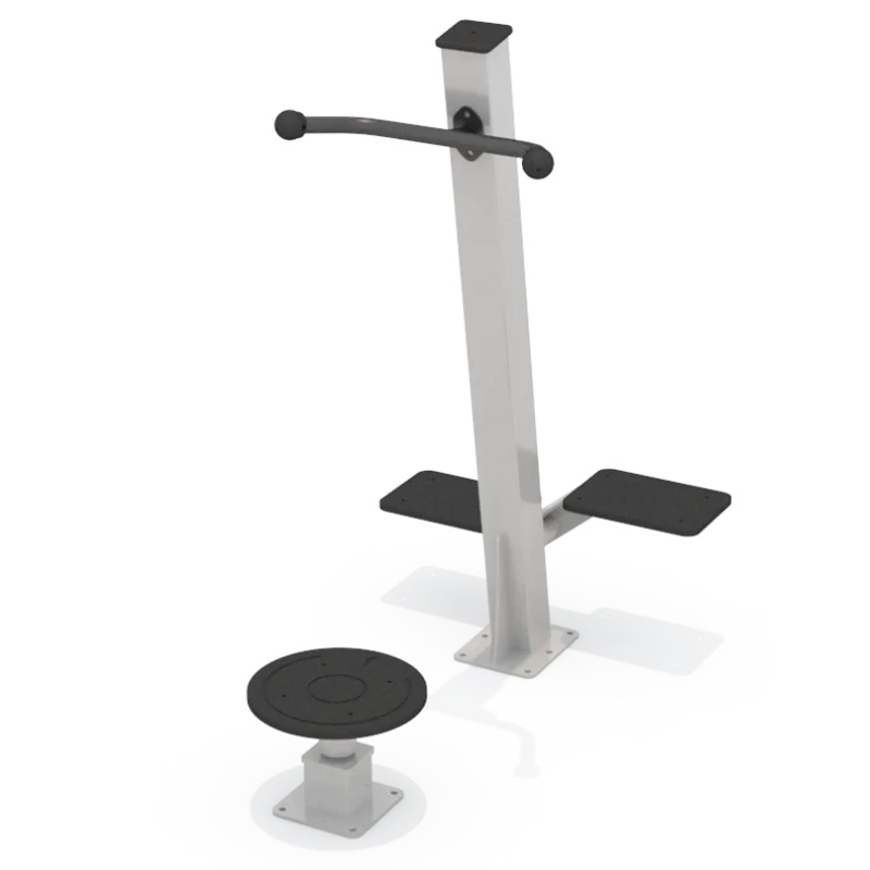 Aparat fitness Stepper si Twist AFP101 sport exterior