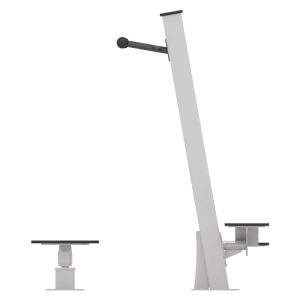 Aparat fitness Stepper si Twist AFP101 vedere lateral