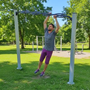 Echipament fitness exterior bare zigzag AFP111 sport parc
