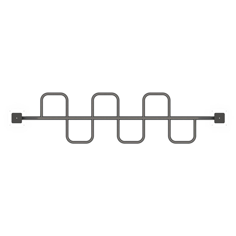Echipament fitness exterior bare zigzag AFP111 sus