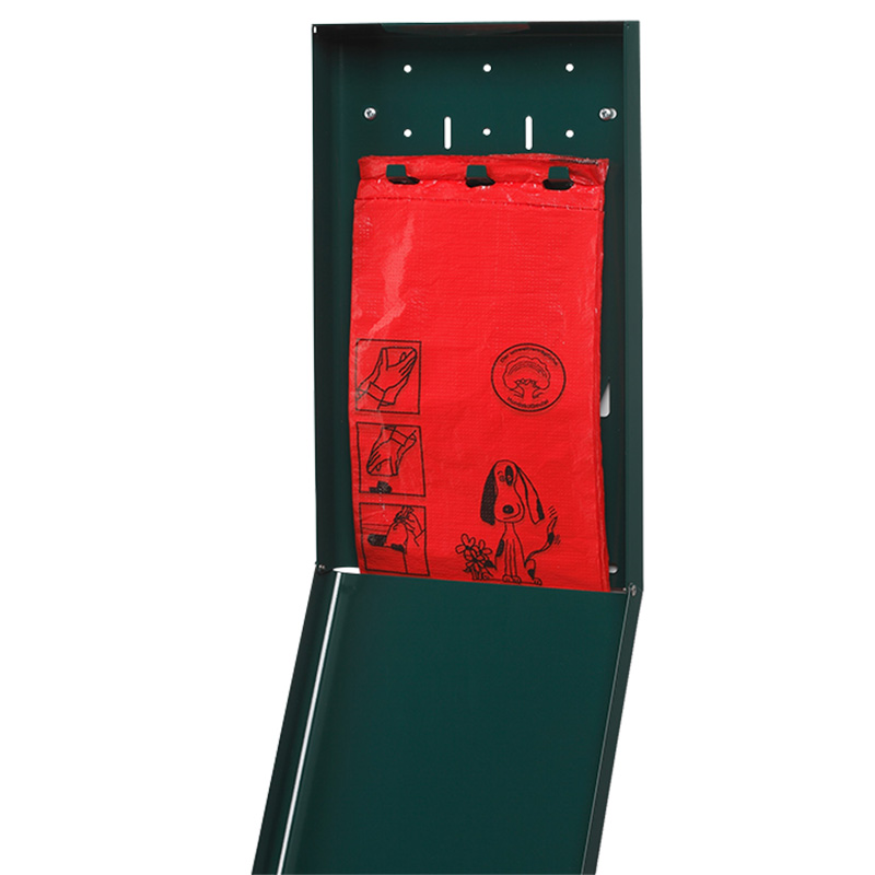 Dispenser de saci pentru dejectii canine UM648 interior
