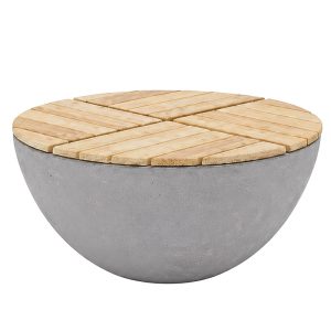 Banca stradala din beton rotunda UMJM103
