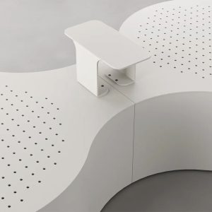 Masa metalica pentru banci modulare UMJM119