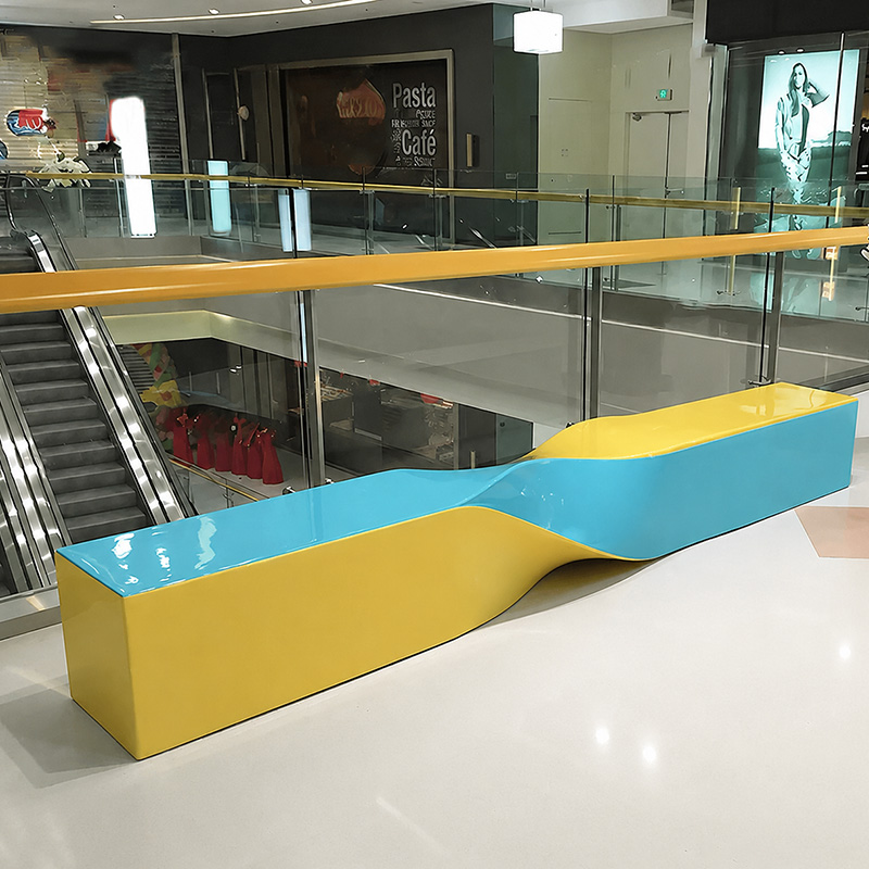 Banca din fibra de sticla GRP UMH01 mall