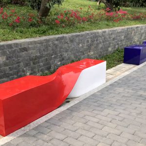 Banca din fibra de sticla GRP UMH01
