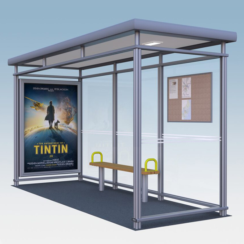 Statie de autobuz din aluminiu UMM190