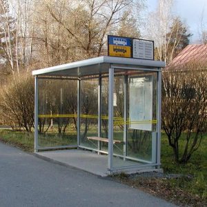 Statie de autobuz din aluminiu UMM190
