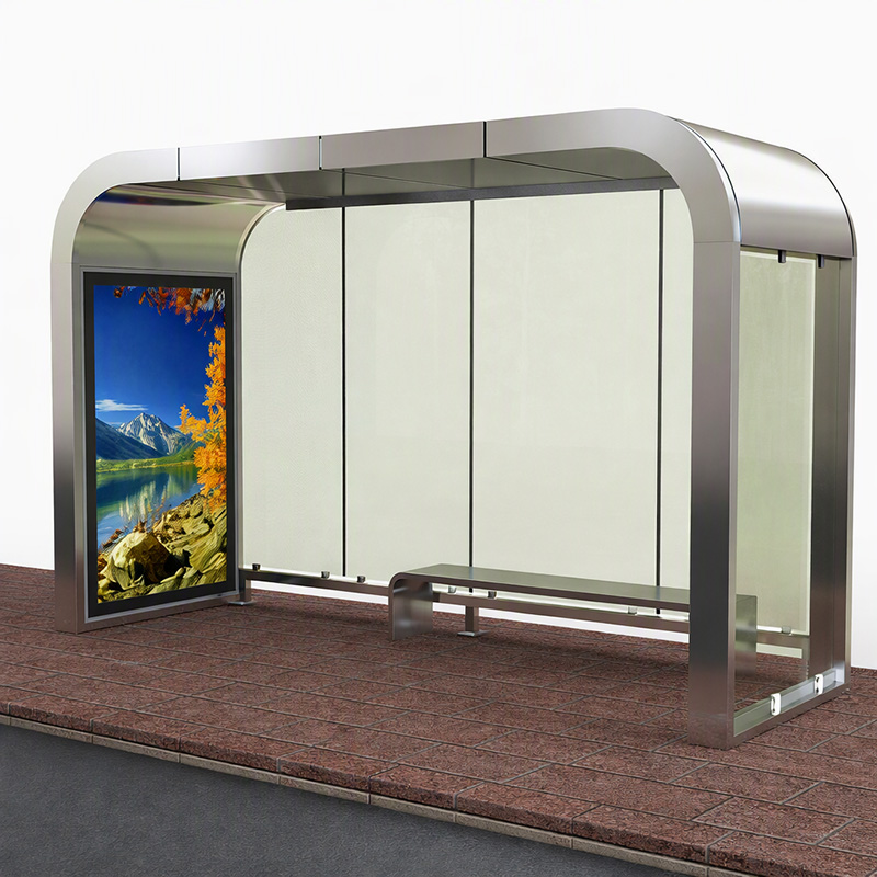 Statie de autobuz din otel inoxidabil UM4857