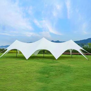Copertina tip cort 3 varfuri UMV12 glamping evenimente aer liber