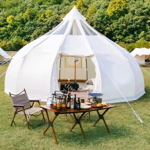 Cort glamping UMV14 forma clopot respirabil