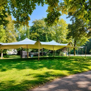 Cort pentru evenimente in aer liber 10x10m UMV19 parc